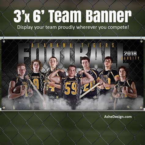 Sports Team Banner Template Design 3