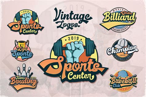 Sports vintage retro