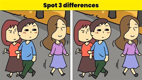 Spot the difference meme examples