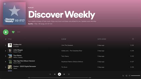 Spotify Features