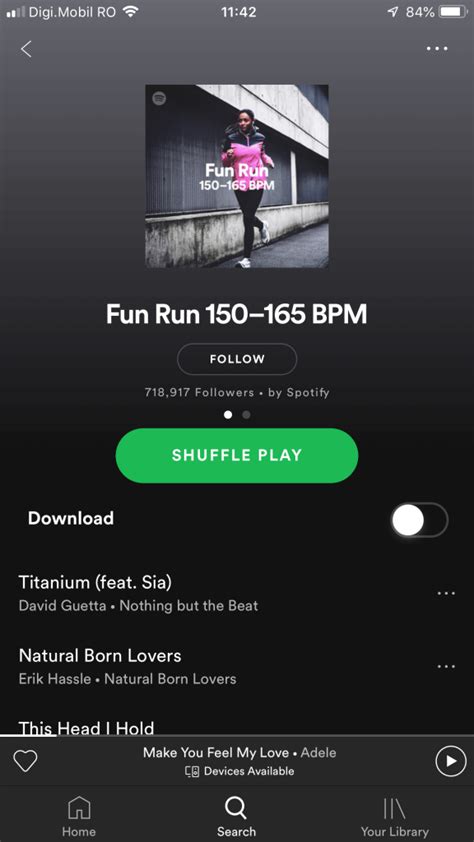 Spotify Template Example 3