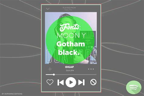 Spotify Template Gallery