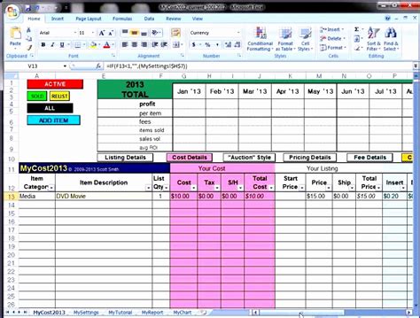 A spreadsheet showing a time management template