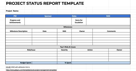 Spreadsheet Template