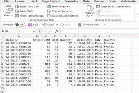 Spreadsheets Transformation