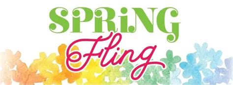 Spring fling PowerPoint template