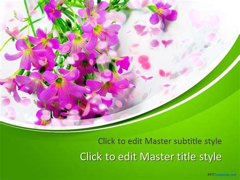 Spring PowerPoint Template Ideas