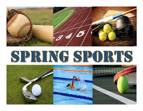 Spring Sports