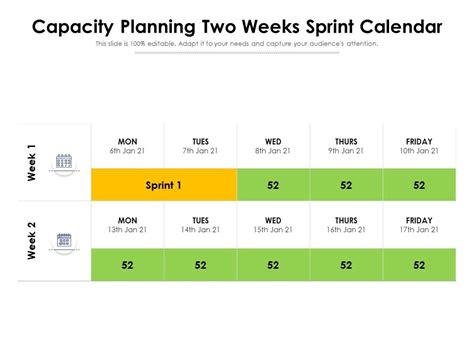 Implementing Sprint Calendar in Team