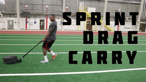 Working Mechanisms of Sprint Drag Carry Weight