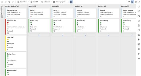 Sprint Planning Board Template