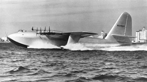 The Spruce Goose on display at the Evergreen Aviation & Space Museum