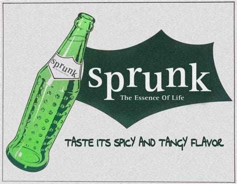 Sprunk advertisement