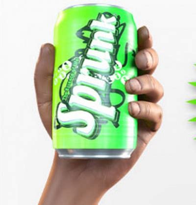 Sprunk Soda Label