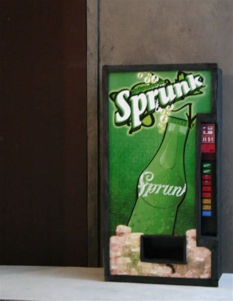 Sprunk vending machine