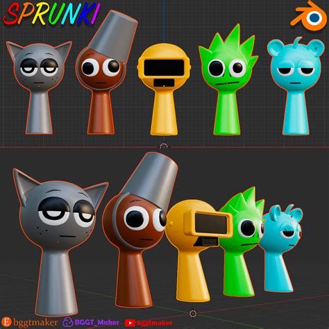 Sprunki Character Customization