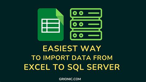 SQL Excel Data Transfer