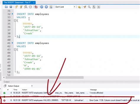 SQL Insert Statement 10