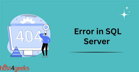 SQL Server Error Fixing Tips