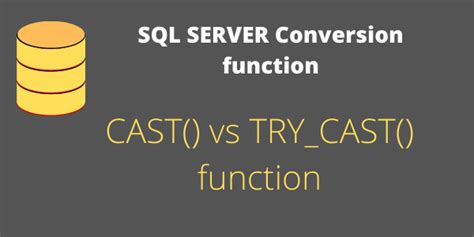 SQL Server Try Cast Function