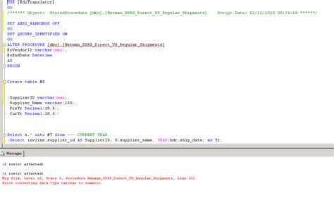 SQL Server Varchar to Numeric Conversion