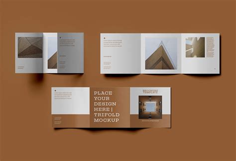 Square Trifold Brochure Template 3