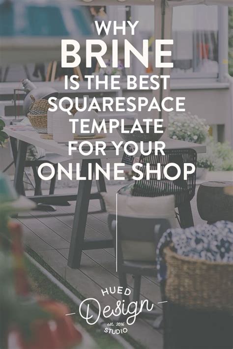 Brine Squarespace template