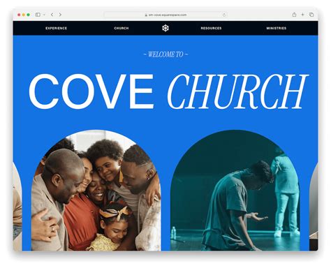 Squarespace Church Templates