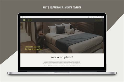 Riley Squarespace template