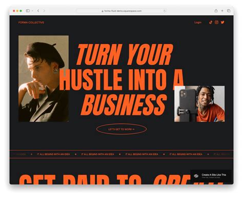 Squarespace Sales Page Template with Headline