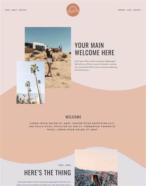 Squarespace Template 10