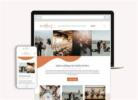 Squarespace Template 4