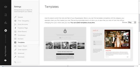 Squarespace template CSS customization