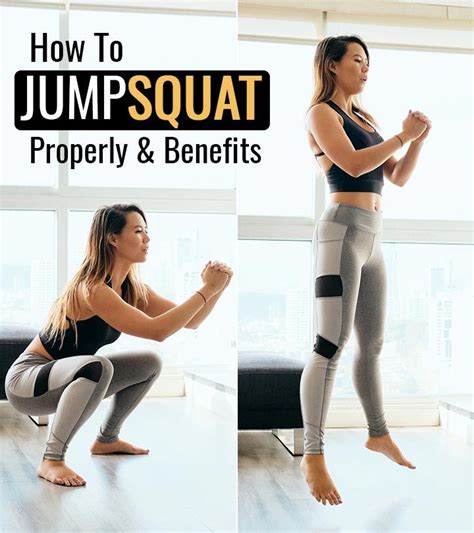 Squat Jumps for Weight Loss