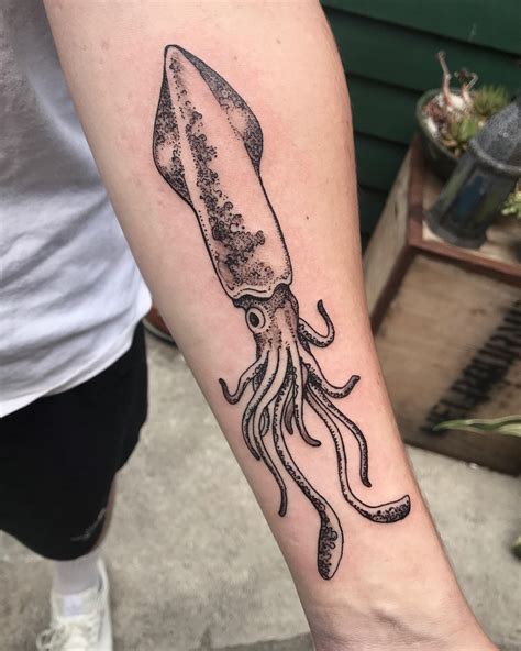 Squid Ink Tattoo Designs