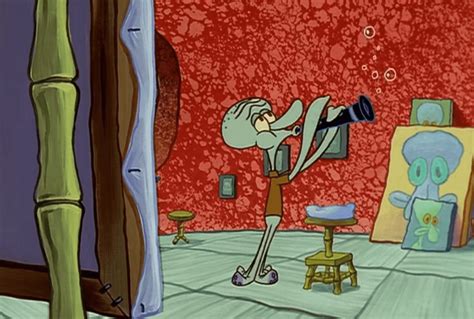 Squidward's clarinet playing