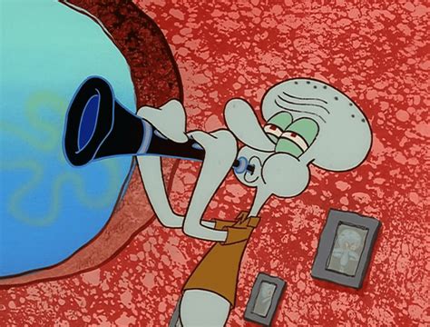 Squidward's clarinet playing