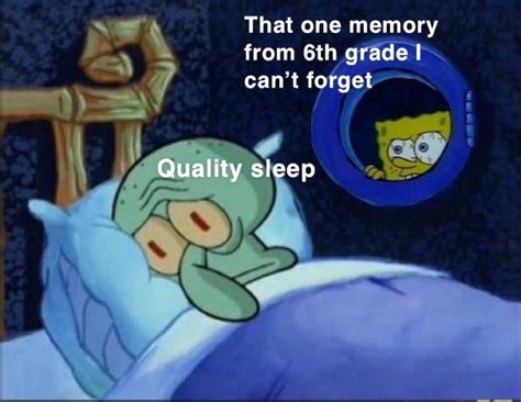 Squidward Trying To Sleep Meme Gallery 1