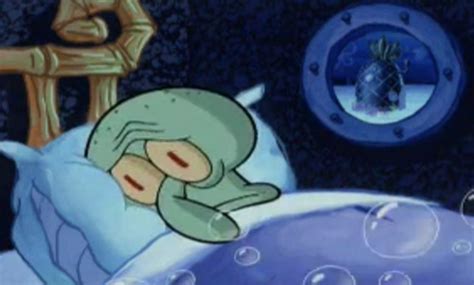 Squidward Trying To Sleep Meme Gallery 4