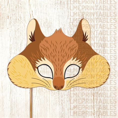 Squirrel Mask Template