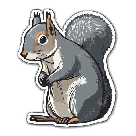 Squirrel stickers