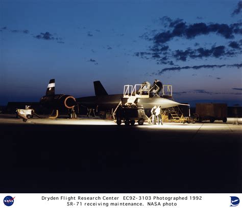 SR-71 aircraft maintenance