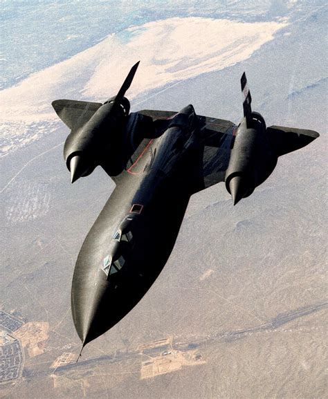 SR-71 Blackbird Fighter Jet