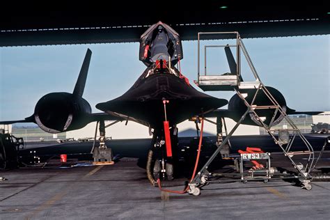 SR-71 Blackbird hangar