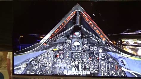 SR-71 Blackbird instrument panel