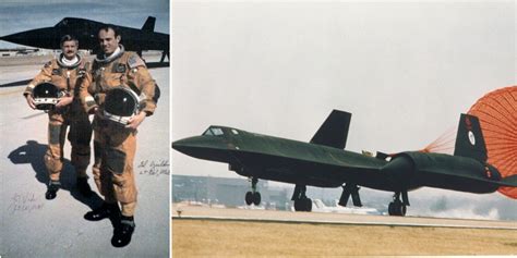 SR-71 Blackbird in flight