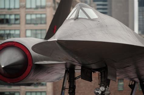 SR-71 on display at the Smithsonian National Air and Space Museum