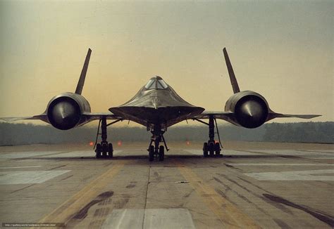 SR-71 Blackbird on display