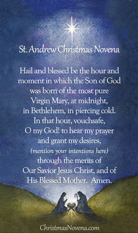 St. Andrew Novena Prayer