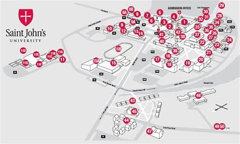 St. John's University Queens Campus Map